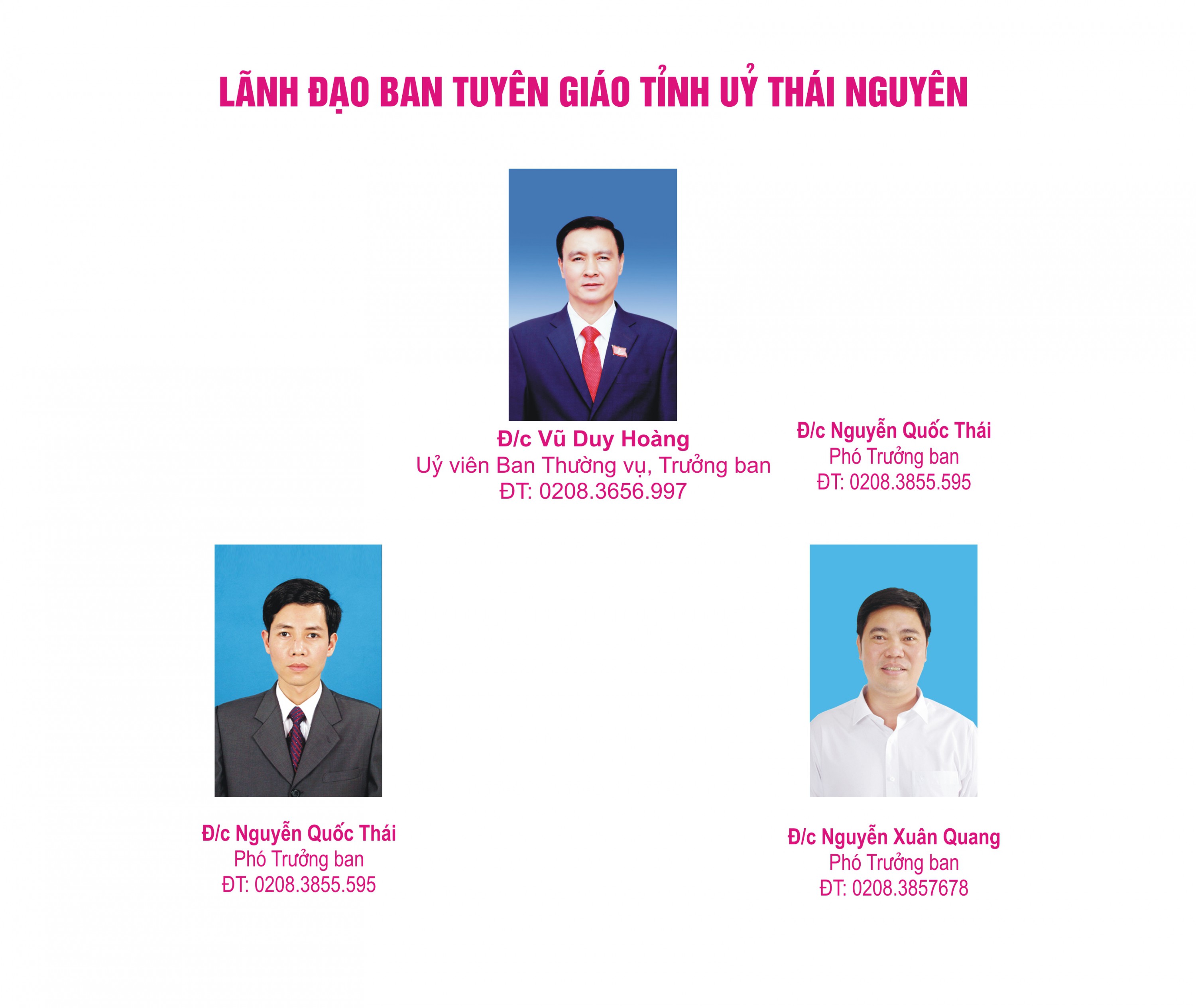 Lanh dao BTGTU